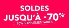 SOLDES jusqu'à -70 %