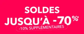 SOLDES jusqu'à -70 %