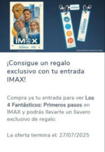 ¡Consigue un regalo exclusivo con tu entrada IMAX!