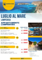 Imperatore Viaggi 2025 Luglio a mare - Appartamenti Lampedusa - al 02.08.2025