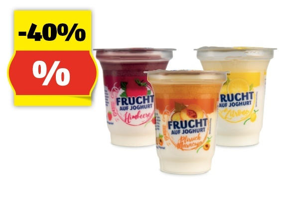 Frucht auf Joghurt, 150 g