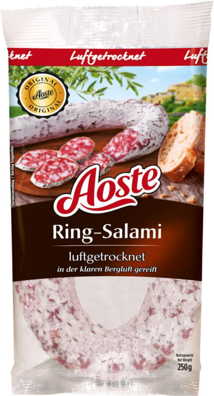AOSTE Луканков салам различни видове