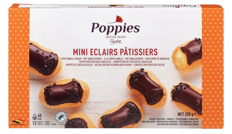 Poppies Еклери с шоколадова глазура