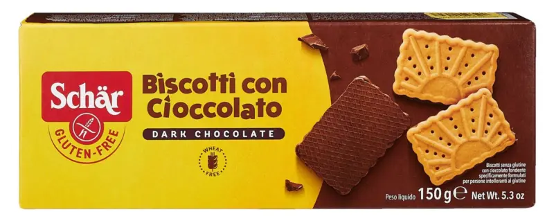 Dr.Schär Бисквити с шоколад без глутен