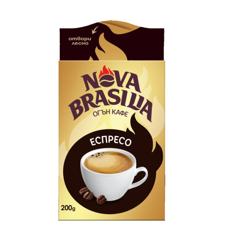 Nova Brasilia Мляно кафе различни видове