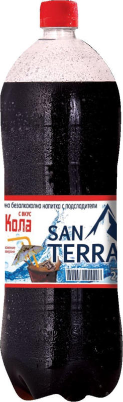 San Terra Газирана напитка Cola
