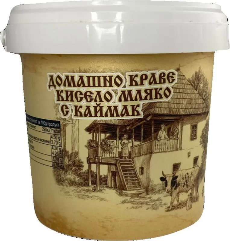Бор Чвор Кисело мляко домашно с каймак