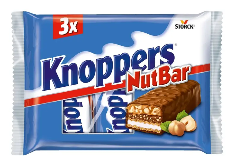 Knoppers Десерт с лешници