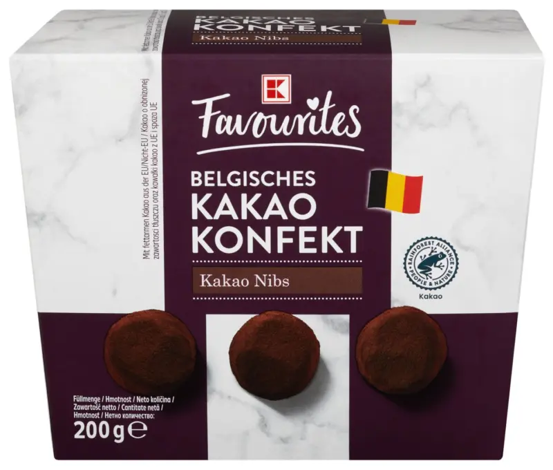 K-Favorites Трюфел бонбони с какао