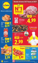 Lidl № 1 PRECIO - Ofertas válidas del 21/07 al 27/07 - hasta el 27.07.2025