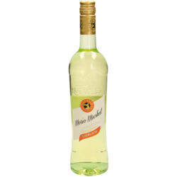 Weißwein. Deutscher Qualitätswein. Leiblich Morio Muskat