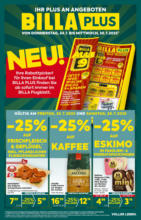 BILLA PLUS: Flugblatt Wien