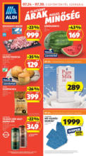 Aldi újság érvényessége 2025.07.30.-ig