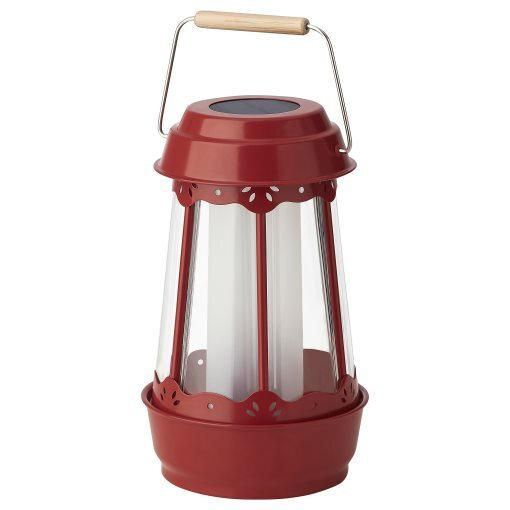 SOLVINDEN LED настолна лампа соларна, 25 см