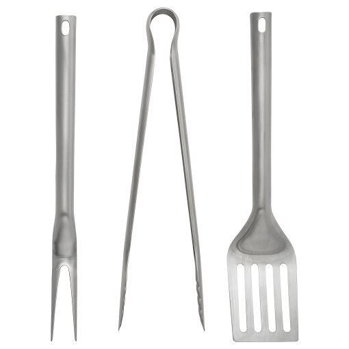 GRILLTIDER прибори за барбекю, 3 бр.