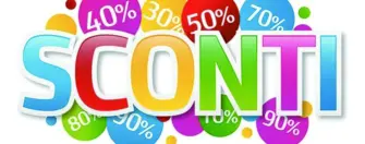 Sconto 30% 40% 50%