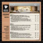 Potrefená Husa Polední menu – do 25.07.2025
