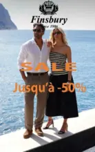 Finsbury SOLDES jusqu'à -50 % - au 10.08.2025