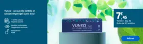 Lentilles de contact vuneo