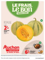 Auchan Supermarché Les prix bas qui font du bien au quotidien - au 26.07.2025