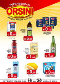 Offerte valide dal 16 al 29 luglio