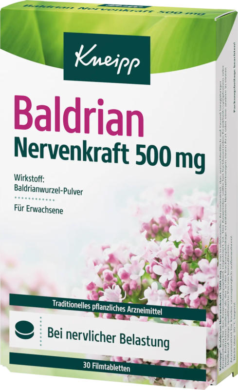 Kneipp Baldrian 500mg Tabletten 30 St