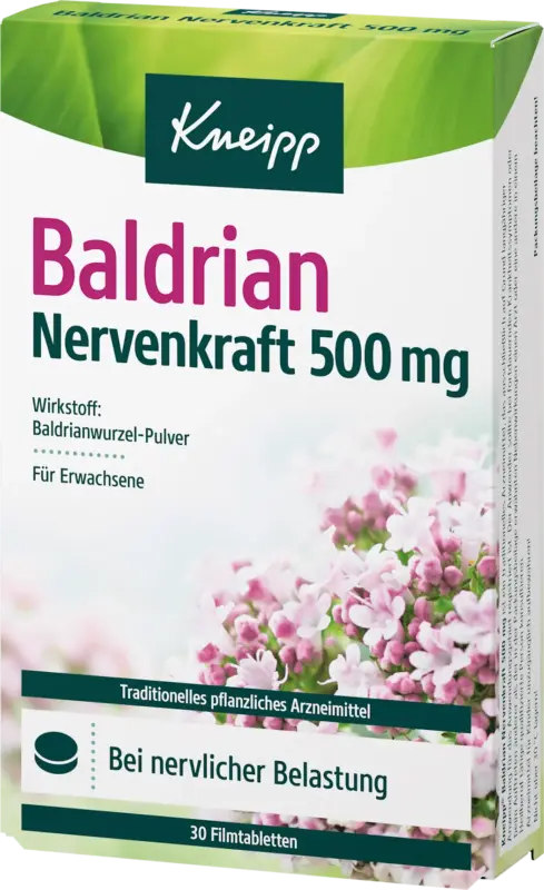 Kneipp Baldrian 500mg Tabletten 30 St