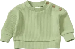 ALANA Pullover mit Ripp-Struktur, grün, Gr. 62