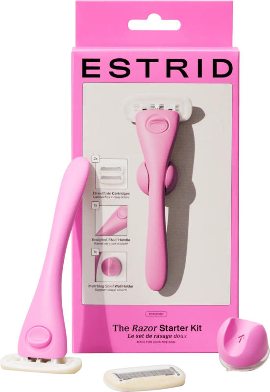 Estrid Rasierer, guava Starterset