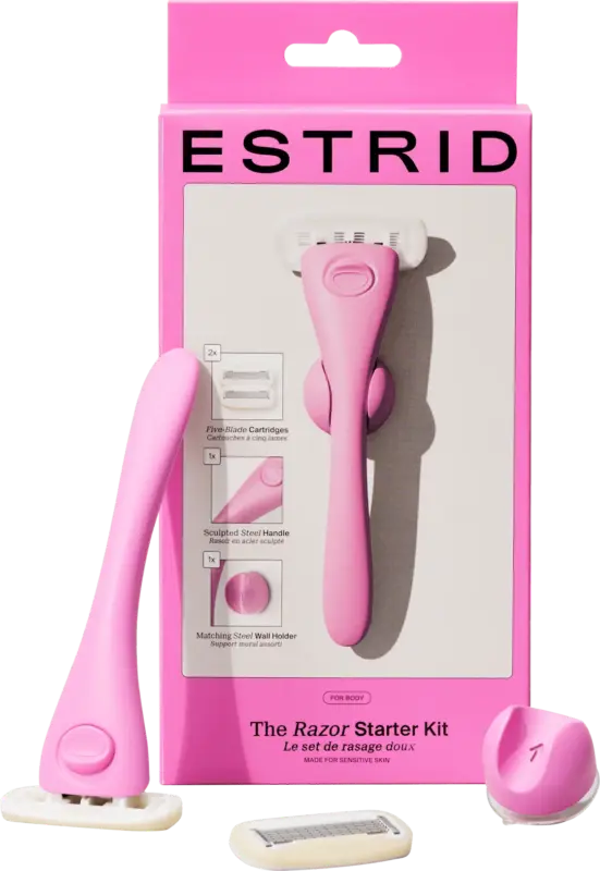 Estrid Rasierer, guava Starterset