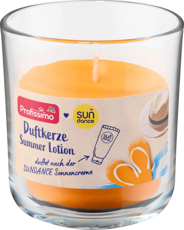 Profissimo Duftkerze im Glas Sundance