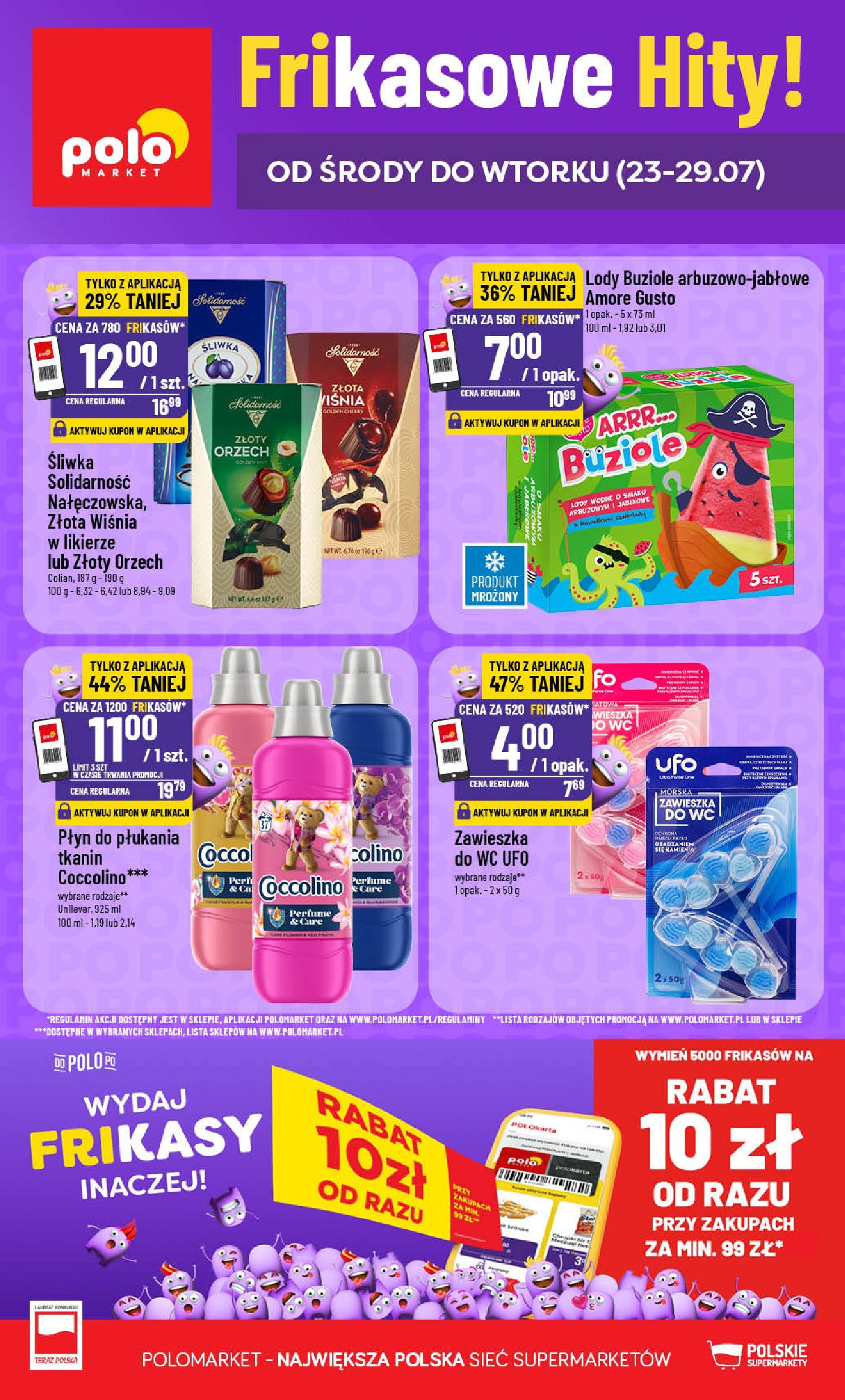 POLOmarket gazetka promocyjna (23.07.2025) - Nowa ulotka - Numer strony 1