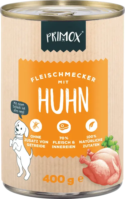 Primox Nassfutter Hund Huhn