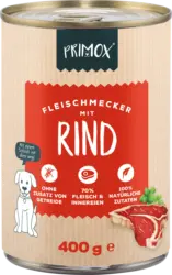 Primox Nassfutter Hund Rind