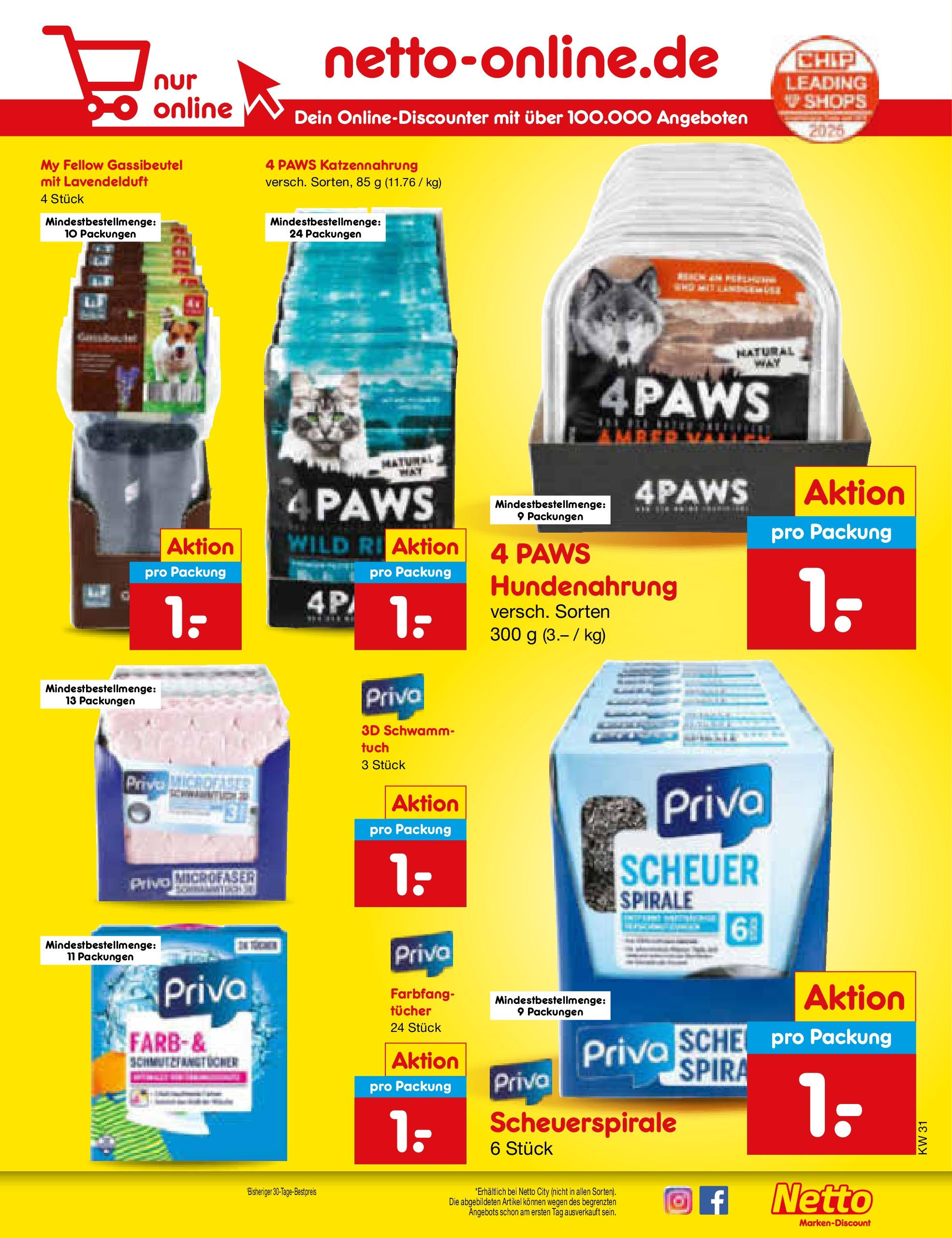 Netto Marken-Discount prospekt Gemmingen	 (ab 27.07.2025) » Angebote | Seite: 31