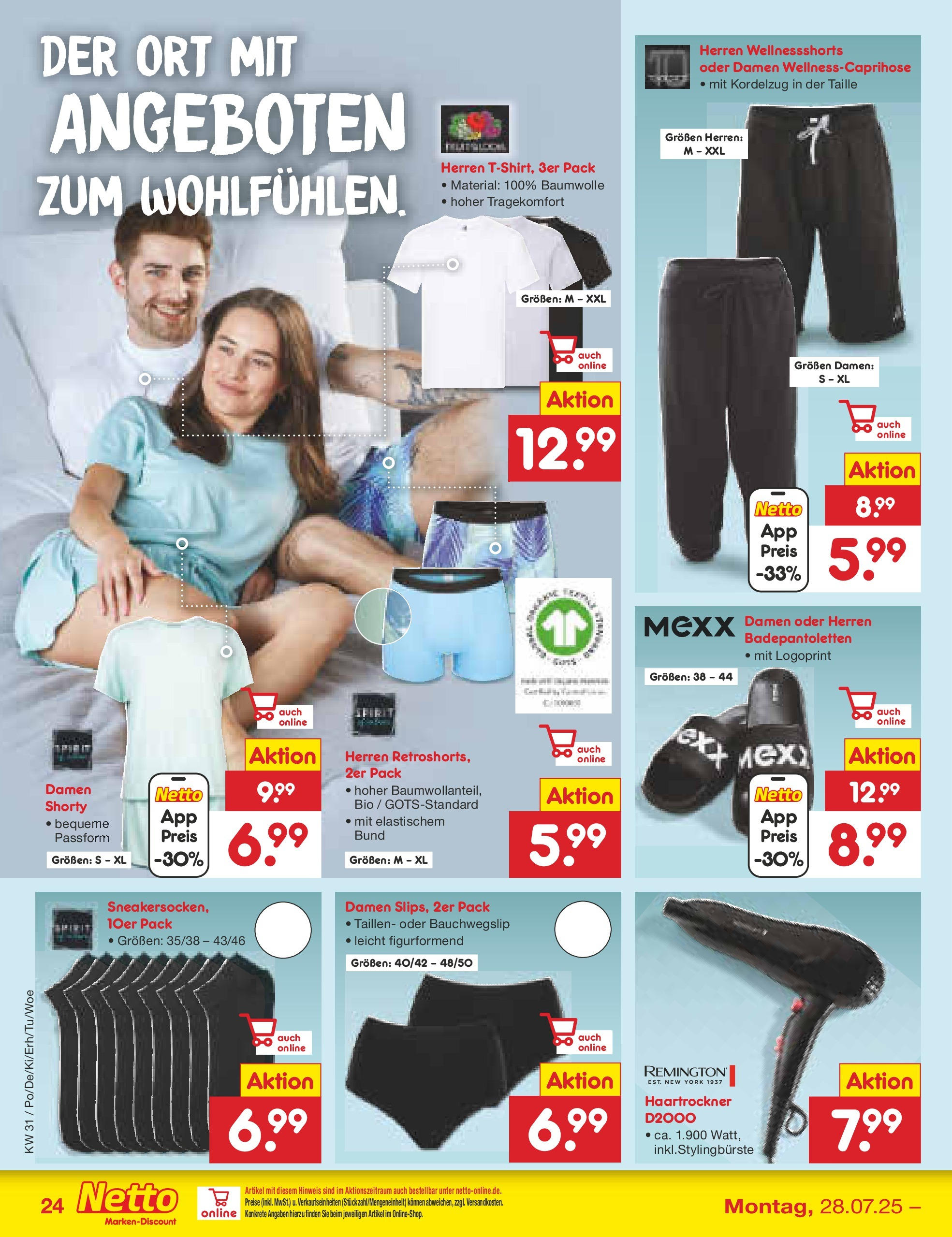 Netto Marken-Discount prospekt Gemmingen	 (ab 27.07.2025) » Angebote | Seite: 42 | Produkte: Haartrockner