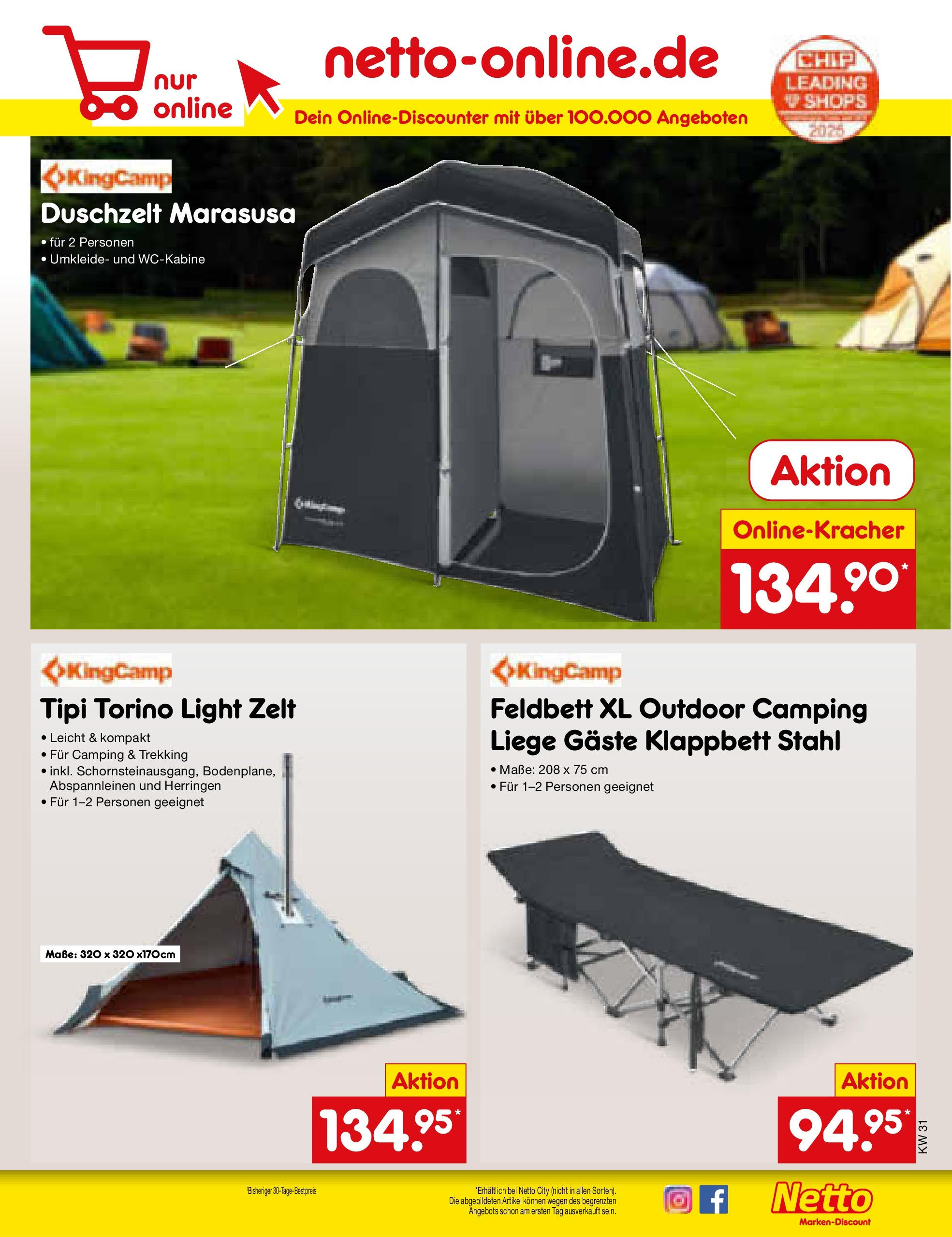 Netto Marken-Discount prospekt Gemmingen	 (ab 27.07.2025) » Angebote | Seite: 47 | Produkte: Liege