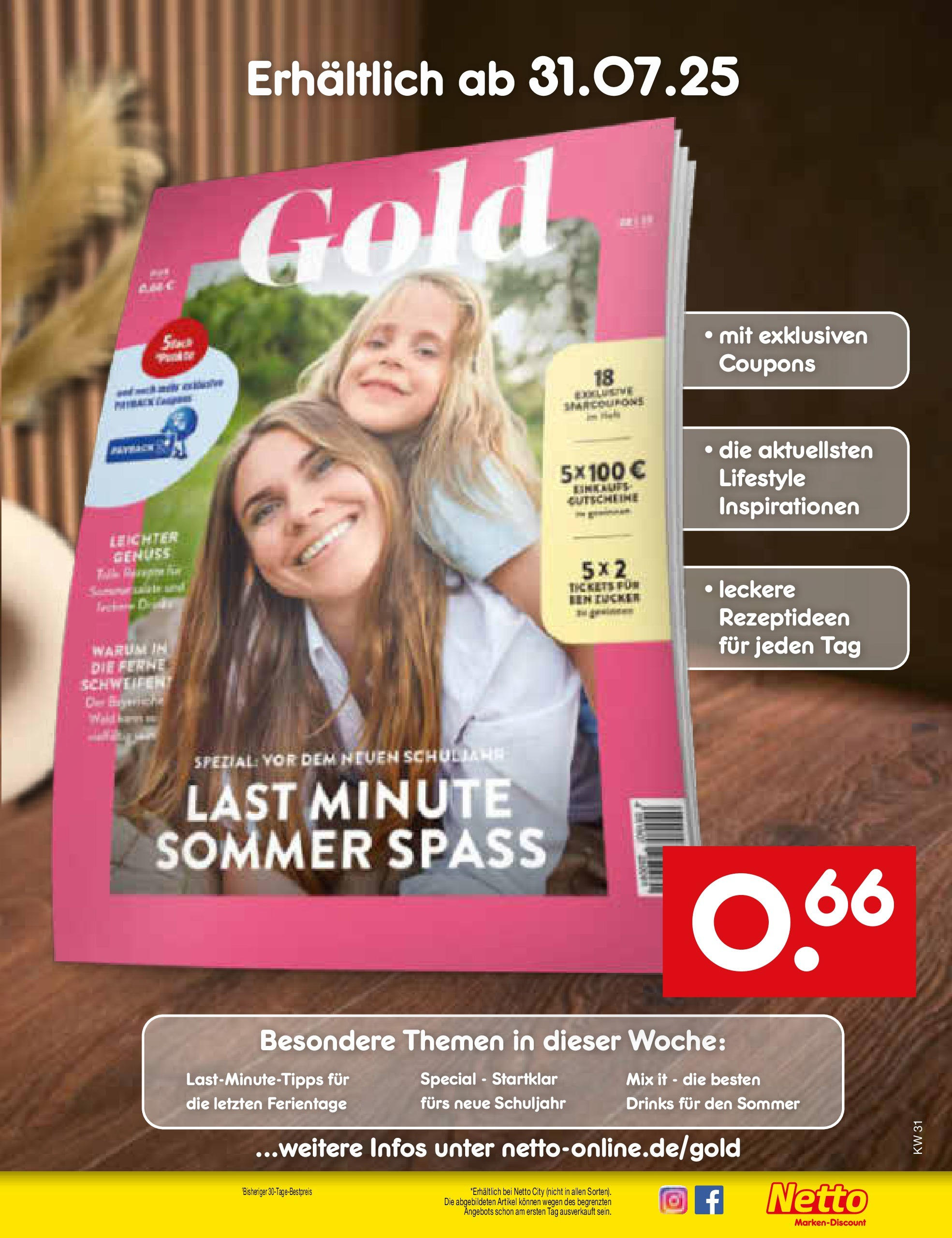Netto Marken-Discount prospekt Gemmingen	 (ab 27.07.2025) » Angebote | Seite: 61