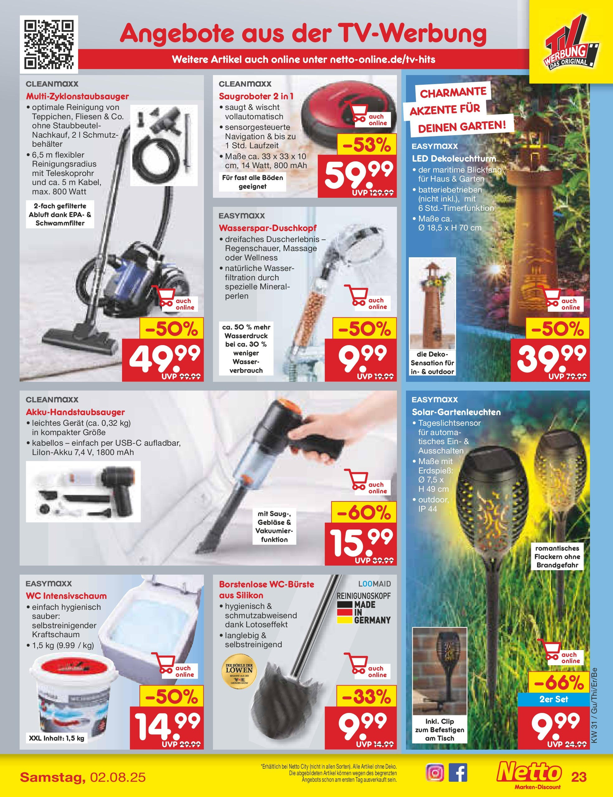 Netto Marken-Discount prospekt Berlin-Spandau (ab 28.07.2025) » Angebote | Seite: 41 | Produkte: Navigation, Tisch, Wasser Netto Marken-Discount prospekt Berlin-Spandau (ab 28.07.2025) » Angebote | Seite: 41 | Produkte: Navigation, Tisch, Wasser