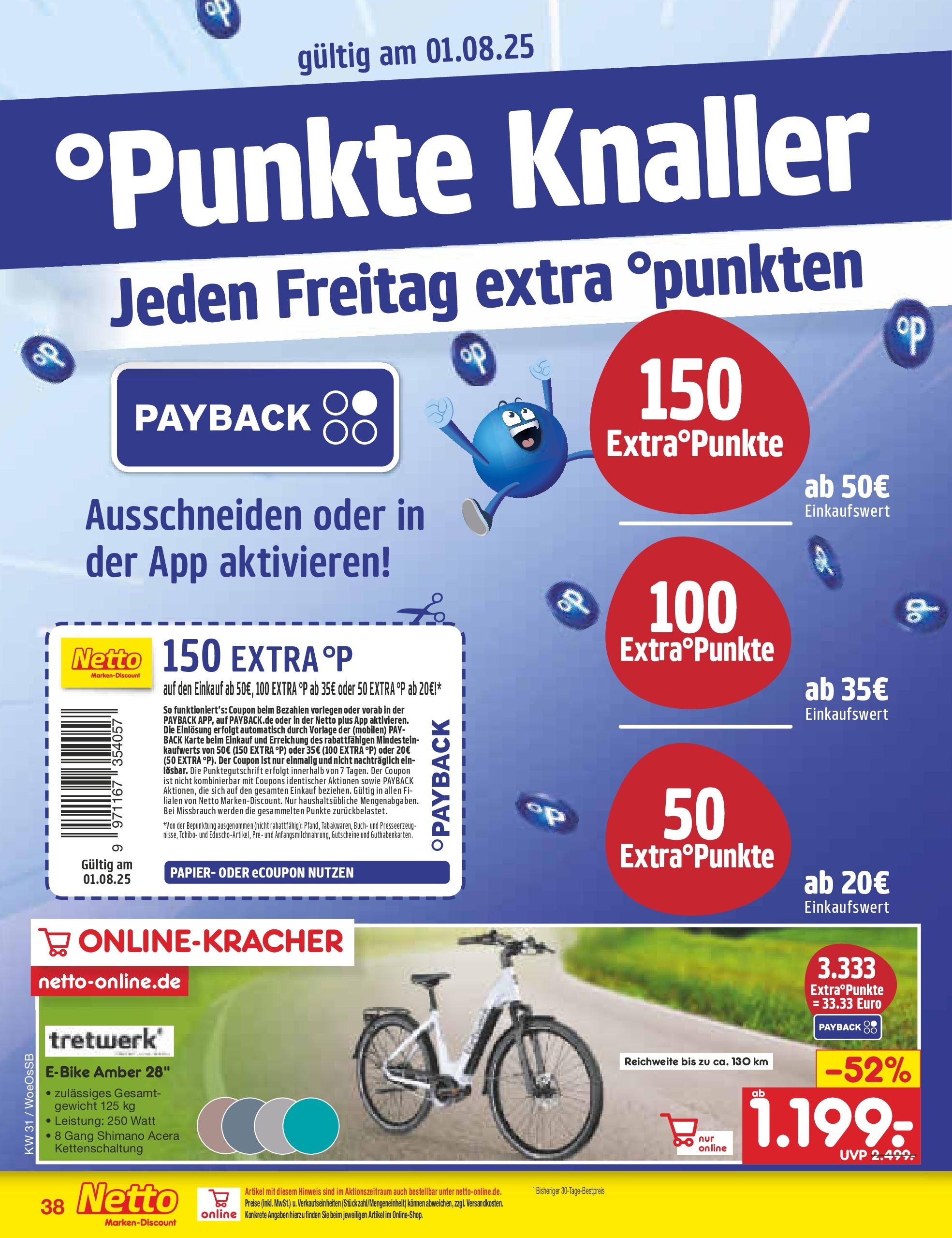 Netto Marken-Discount prospekt Gemmingen	 (ab 27.07.2025) » Angebote | Seite: 62 | Produkte: Gewicht