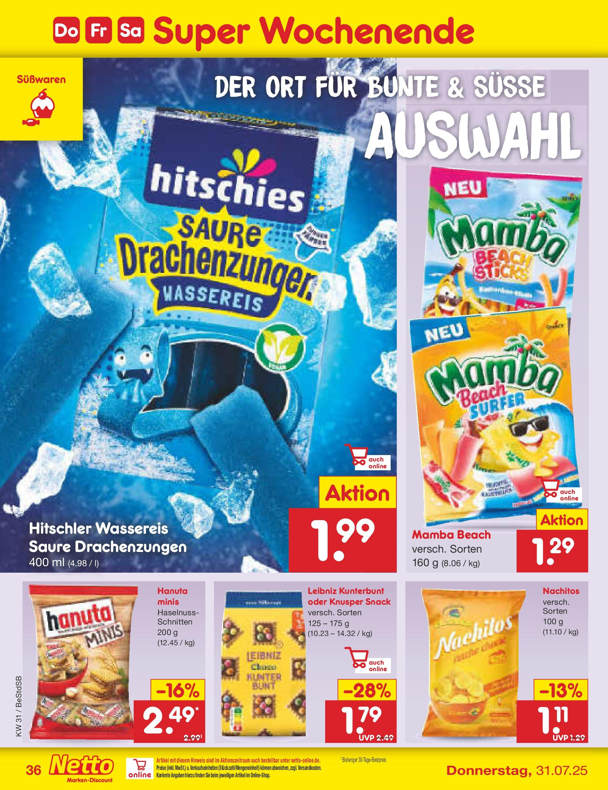 Netto Marken-Discount prospekt Berlin-Spandau (ab 28.07.2025) » Angebote | Seite: 58 Netto Marken-Discount prospekt Berlin-Spandau (ab 28.07.2025) » Angebote | Seite: 58