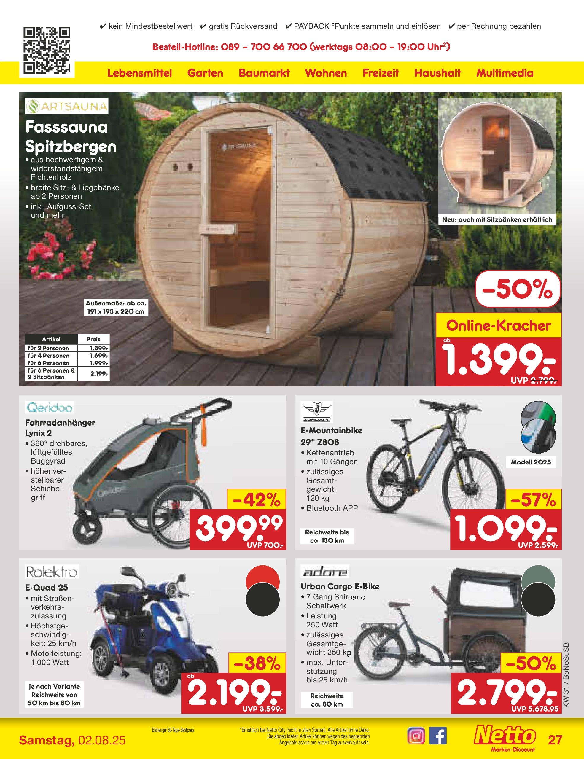 Netto Marken-Discount prospekt Herne (ab 28.07.2025) » Angebote | Seite: 40 | Produkte: Gewicht Netto Marken-Discount prospekt Herne (ab 28.07.2025) » Angebote | Seite: 40 | Produkte: Gewicht