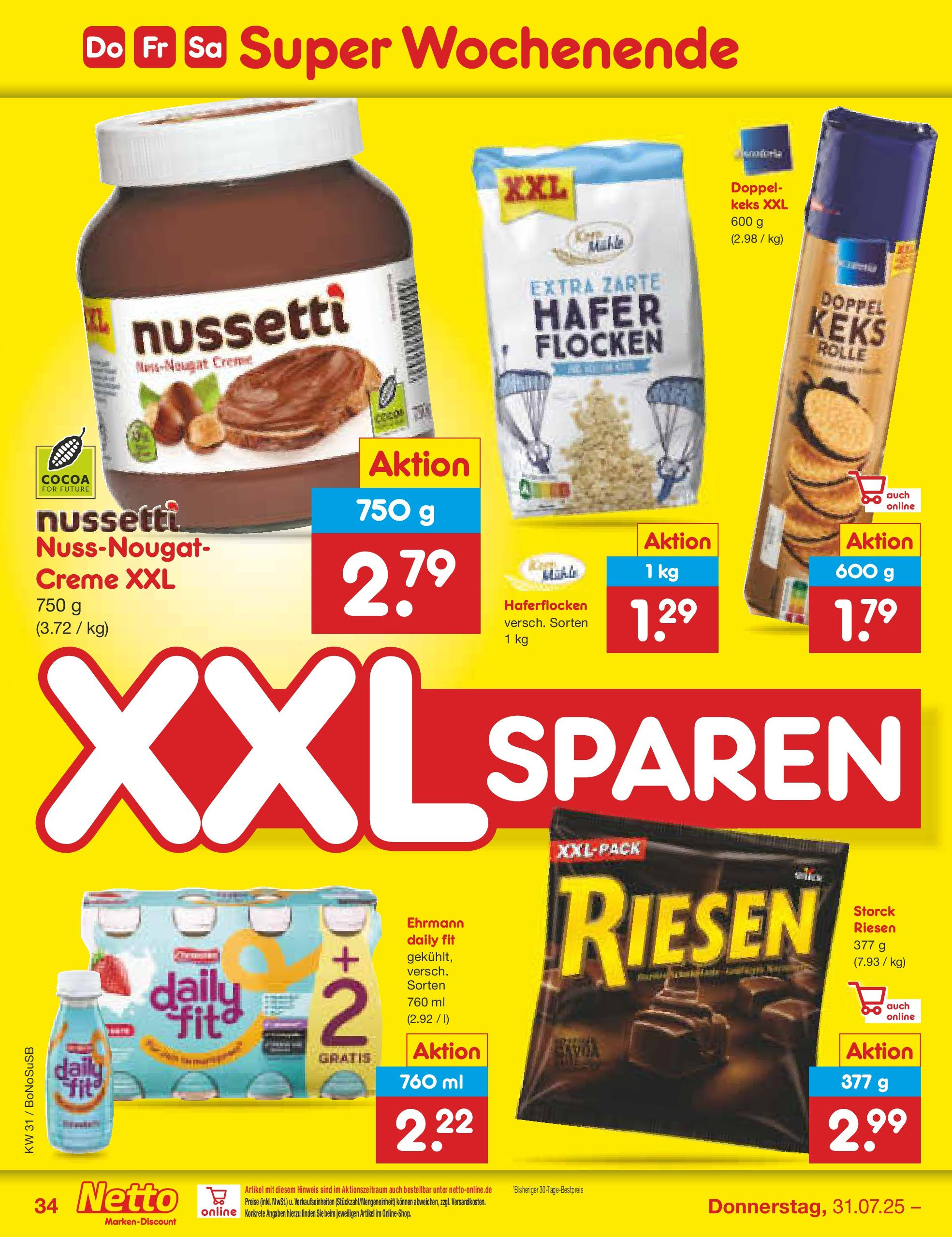 Netto Marken-Discount prospekt Herne (ab 28.07.2025) » Angebote | Seite: 49 | Produkte: Creme, Flocken Netto Marken-Discount prospekt Herne (ab 28.07.2025) » Angebote | Seite: 49 | Produkte: Creme, Flocken
