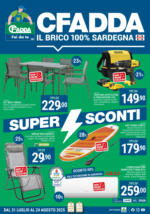 CFadda Super Sconti d'agosto - al 24.08.2025