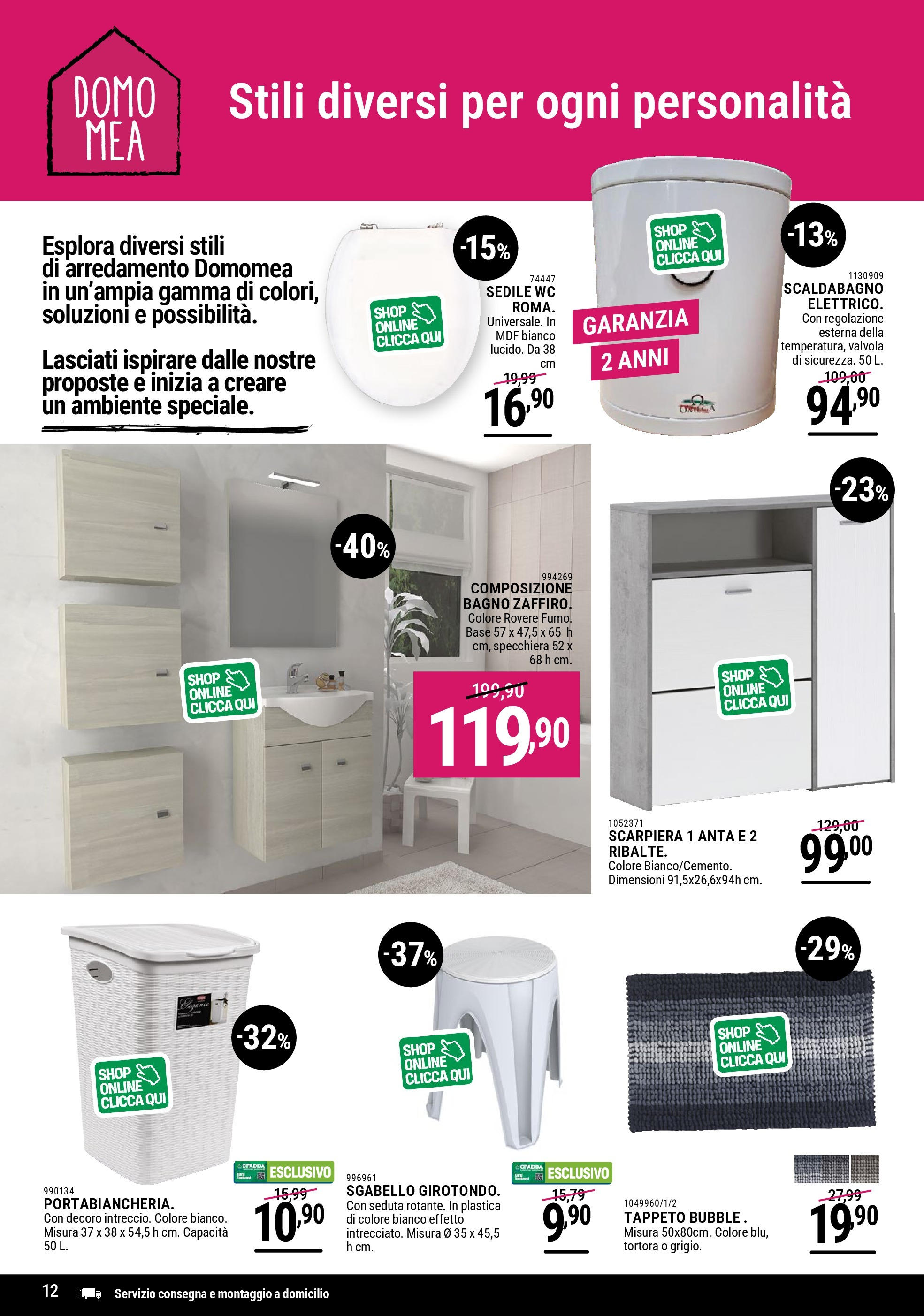CFadda - Super Sconti d'agosto dal 30/07/2025 anteprima > nuovo offerte!β³ | Pagina: 12 | Prodotti: Scaldabagno, Sgabello, WC, Tappeto Nuovo CFadda - Super Sconti d'agosto dal 30/07/2025 > offerte anteprima ποΈ | Pagina: 12 | Prodotti: Scaldabagno, Sgabello, WC, Tappeto