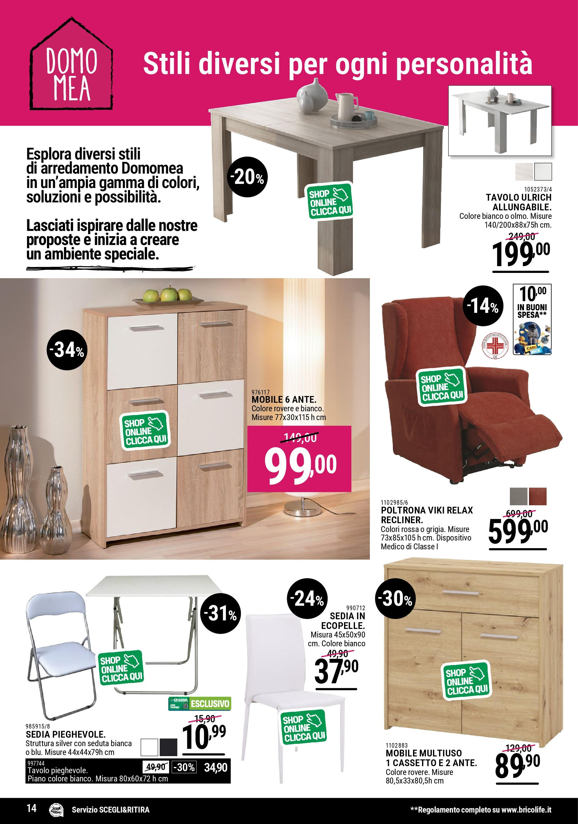 CFadda - Super Sconti d'agosto dal 30/07/2025 anteprima > nuovo offerte!β³ | Pagina: 14 | Prodotti: Mobile, Poltrona, Tavolo, Sedia Nuovo CFadda - Super Sconti d'agosto dal 30/07/2025 > offerte anteprima ποΈ | Pagina: 14 | Prodotti: Mobile, Poltrona, Tavolo, Sedia