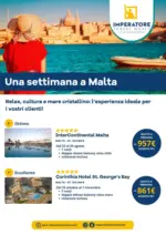 Imperatore Viaggi 2025 Malta - al 01.11.2025