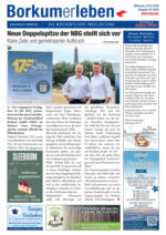 Borkum-Aktuell - Das Inselmagazin Borkumerleben - bis 30.07.2025