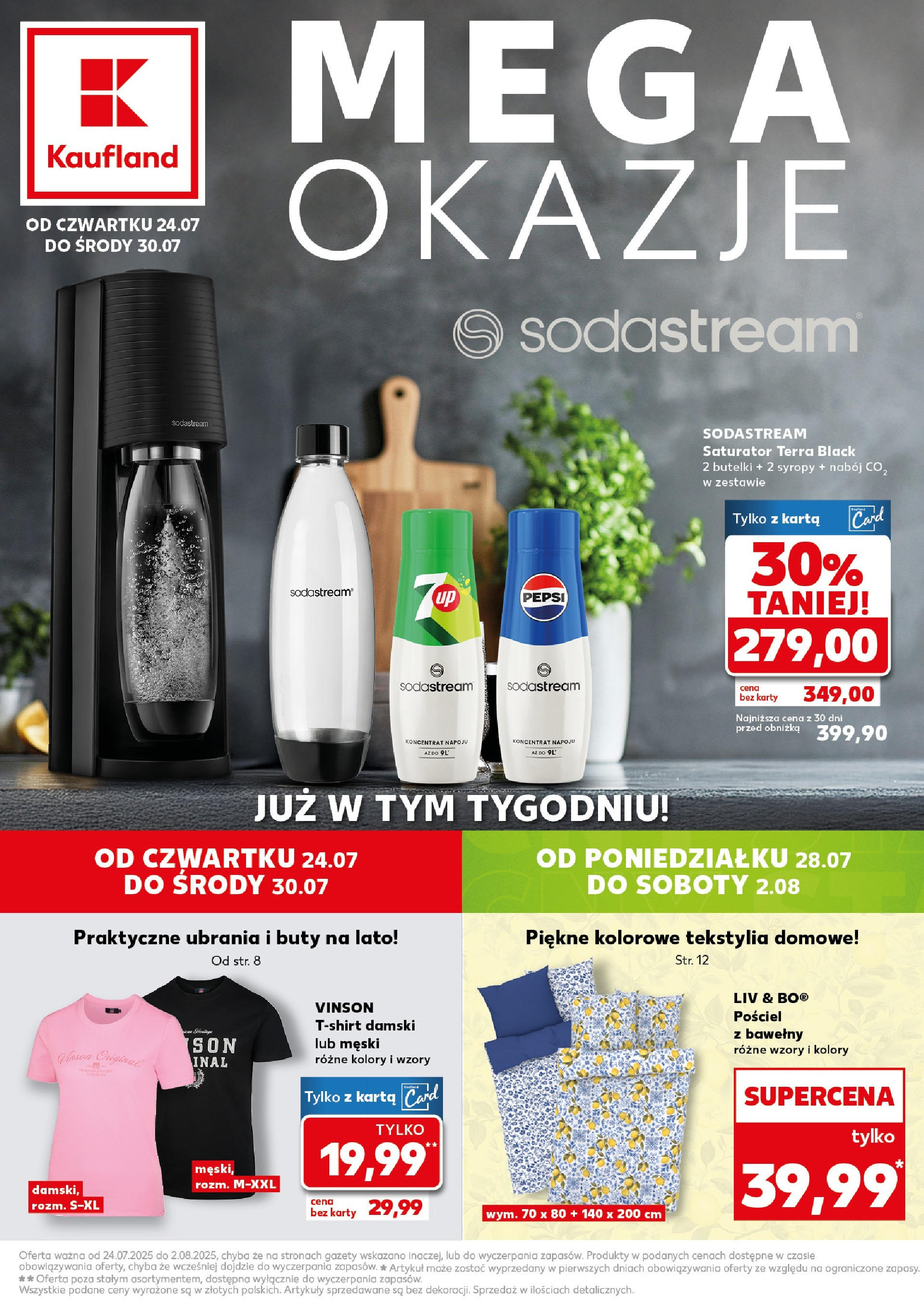 KAUFLAND gazetka promocyjna 24.07.2025 - Promocje - Numer strony 1