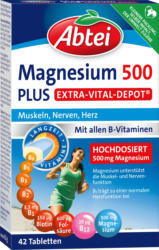 Abtei Magnesium 500 Plus Vital Depot Tabletten 42 St